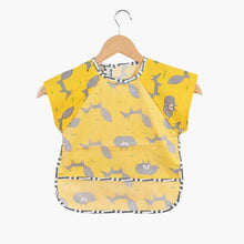 Load image into Gallery viewer, Baby Bibs Cotton Cartoon Children Accessories Short Sleeve Eco Friendly Waterproof Washable Clothing Bib for Kids
