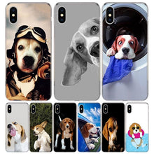 将图片加载到图库查看器，Beagle Dog Phone Case For Iphone 11 13 14 Pro Max 12 Mini Phone Case X Xs Xr 6 6s 8 7 Plus Se 5 5s Cover Snuggle Beagle Puppy Dog Hard Case
