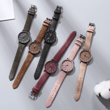 将图片加载到图库查看器，New  Women's Fashion Leather Wrist Watch For Women and Ladies Excelent Gift  For Women and Girls
