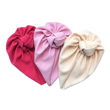 将图片加载到图库查看器，Cute Bows Baby Hat Knot Intant Baby Girls Newborn Turban Soft Children Kids Toddler Beanie Cap
