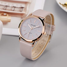 Load image into Gallery viewer, Sky watch women lady watch for woman Casual Quartz Leather Band Analog women clock luxury Wristwatch For Women and Girls
