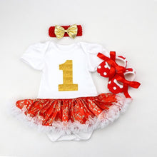 将图片加载到图库查看器，Christmas Dress Party Baby Clothes Girl Set Toddler Infant Outfit Newborns Girls Clothing
