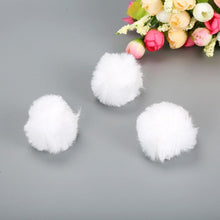 Load image into Gallery viewer, Cat Toys Cute Funny Stretch Plush Ball Cat Training Educational Toy Color Grinding Claw Filled Cotton Rabbit Fur Ball Cat Toys Soft Plush Scratching Balls Interactive Toys for Indoor Cats Kitten

