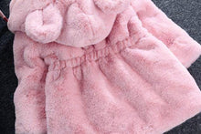 Load image into Gallery viewer, Baby Girl Modern Designer Style Jacket Hooded Cute Thicker Warm Soft Toddler Coat  For Kids
