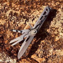 Load image into Gallery viewer, Outdoor  pliers Multi-Functional Pliers Sleeveless Steel with Red wine pot Camping picnic Barbecue Kitchen EDC Appliances Tools
