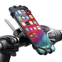 Load image into Gallery viewer, Unbreakable Bike Black Mount Phone Bicycle Mobile Cellphone Holder Motorcycle Support
