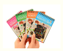 将图片加载到图库查看器，Kids Drawing Toys Scratch Paintings Magic Art Drawings Baby Educational Magic Books Child Birthday Gifts
