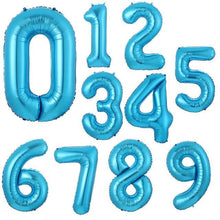 Load image into Gallery viewer, Birthday Helium Modern 32inch Luxury Number Foil Ballon For Party and Celebrations Modern Decoration
