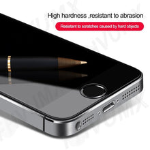 Load image into Gallery viewer, 100D Transparent Tempered Glass For iPhone 7 8 6 6S Plus Glass Screen Protector On iPhone 5 5C 5S SE 2020 Glass Protective Film Tempered Glass Screen Protector

