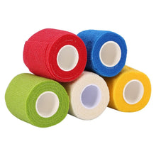 将图片加载到图库查看器，1Pc Disposable Self Adhesive Elastic Bandage for Handle Non-Slip Tattoo Machine Grips Cover Wrap Tape Permanent Tattoo Supplies
