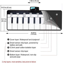 将图片加载到图库查看器，Electronic Musical Mat Carpets Keyboard Baby Piano Play Mat Toy Musical Instrument Music Toys Educational Toys Fro Kids
