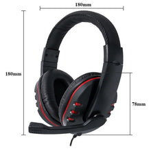 Load image into Gallery viewer, STEVVEX Professional 3.5mm Wired Gaming Headset Deep Bass Game Earphone Gamer Headphones with Microphone for PC Computer Laptop PS4
