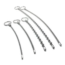将图片加载到图库查看器，Stainless Steel Urethral Catheter Penis Plug Urethral Sound Metal Dilator Horse Eye Stimulation Adult Sex Toys for Men Gay
