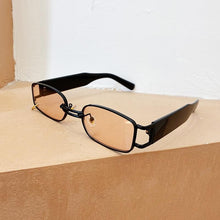 Load image into Gallery viewer, Popular Fashion Small Rectangle Women Luxury Sunglasses Brand Designer Vintage Punk Men Sunglasses Style With Shades UV400 Protection
