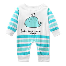 Load image into Gallery viewer, Baby Clothes Boys Girls Romper Floral Dinosaur Car Printed Long Sleeve Cotton Romper Kids Jumpsuit Playsuit For Kids
