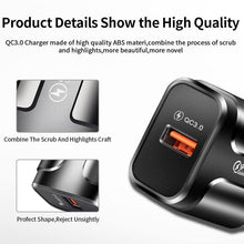Load image into Gallery viewer, Quick Charge QC 3.0 USB Charger Universal Mobile Phone Charger Wall Fast Charging Adapter
