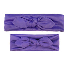 Load image into Gallery viewer, Mother &amp; Baby Hair Bands Kids Headband Parent-kid Rabbit Ear Knot Headwear Turbans Hair Accessories Set
