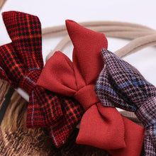 将图片加载到图库查看器，Cute Bow Baby Headband for Girl Nylon Head Bands Turban Newborn Headbands Hairbands for Kids Baby Hair Accessories For Baby
