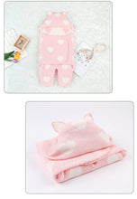 将图片加载到图库查看器，Baby Sleeping Bags Envelope Winter Warm Knitted Sleep sacks for Newborn Infant Stroller Bed Swaddle.
