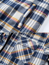 将图片加载到图库查看器，Men's Modern Warm Jacket With Removable Hood Winter Coats Men's Hooded Jackets Fashionable Autumn Jackets Winter Warm Coat Thick Hoodie Long Sleeve Outdoor Plaid Shirt Jackets
