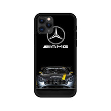 Load image into Gallery viewer, Black Case For Iphone  5 5s SE 2020 6 6s 7 8plus x 10 XR XS 11 12 13 Mini Pro MAX Silicon Cover Car Design Matte Black Silicone Back Cover For iPhone
