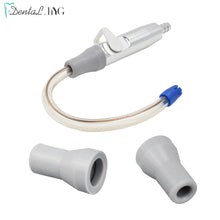Load image into Gallery viewer, 10PCS Dental Saliva Ejector Rubber Snap Tip Adapter 6mm 11mm Weak Suction Tip Convertor Spare Replacement Parts for Dental Unit
