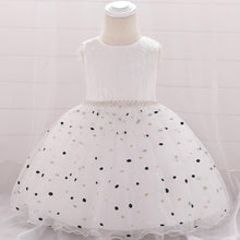 Load image into Gallery viewer, New Baby  Dots Printing Princess  Birthday Dress Ball Gown  Clothing Unique Design Perfect Gift

