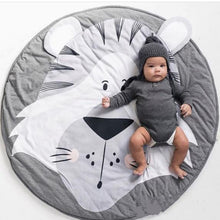 Load image into Gallery viewer, Creative Elephant Design Baby Play Mat  Round Carpet Cotton Animal Play Mat Newborn Infant Crawling Carpet For Baby Kids
