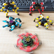 Load image into Gallery viewer, Deformable Fidget Spinner Chain Toy – Stress Relief Sensory Spinner for Kids &amp; Adults
