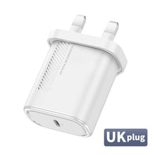 将图片加载到图库查看器，Small Black PD Charger USB 18W QC 4.0 USB Type C Fast Portable Wall Charger High Speed Charging
