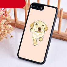 Load image into Gallery viewer, Golden Retriever Dog Cute Puppy Phone Case For Iphone 14 5 6 7 8 Plus X Xr Xs 11 12 13 Pro Max  Ultra Full Protective Liquid Silicone Case Back Cover For Iphone
