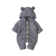 Load image into Gallery viewer, Handmade Modern Luxury Christmas Baby Rompers Newborn Rabbit Baby Jumpsuit Overall Long Sleeve  Baby Boys Clothes
