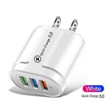 Load image into Gallery viewer, Fast Universal USB Charger Quick Charge 3.0 4.0 Wall Powerful Mobile Phone Tablet Chargers
