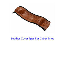 Load image into Gallery viewer, PU Leather Stroller Handle Covers &amp; Bumper Sleeve

