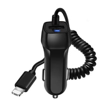 Load image into Gallery viewer, Car Charger With USB Cable Mobile Phone Charger Micro USB Type C Cable Fast Car Phone Charger
