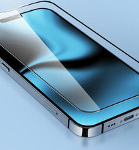将图片加载到图库查看器，4Pcs Full Cover Screen Protectors for IPhone 13 11 12 Pro Max Mini 13Pro 11Pro 14 PRO XS MAX X XR SE 6S 8 7 Plus Tempered Glass  Ultra Clear Tempered Glass Case Friendly Easy to Install Screen Protector
