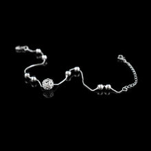 Load image into Gallery viewer, Hot Sale Fashion 925 Sterling Silver Anklet Chain Hollow Ball Pendant Anklets Bracelet Chain For Women's Wedding Jewelry Gift
