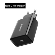 Load image into Gallery viewer, Mini Fast USB 18W Charger Support Quick Charge 3.0 USB Type-C PD Charger Portable Phone Charger
