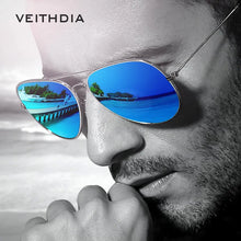 将图片加载到图库查看器，VEITHDIA Sunglasses Unisex Classic Driving Men Women Sports Polarized UV400 Mirror Lens Fashion Sun Glasses Eyewear For Male
