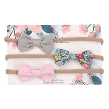 将图片加载到图库查看器，Cute Bow Baby Headband for Girl Nylon Head Bands Turban Newborn Headbands Hairbands for Kids Baby Hair Accessories For Baby

