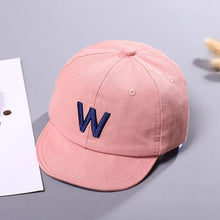 Load image into Gallery viewer, Cotton Baby Adjustable Letter Baseball Caps For Boys &amp; Girl Hats Children Snapback Hip-Hop Sun Hat In Modern Style
