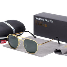 将图片加载到图库查看器，Luxury Famous Original Square Sunglasses for Men and Woman  Polarized Hexagon Sunglasses Oculos De Sol gafas lunette de soleil femme WIth UV400 Protection
