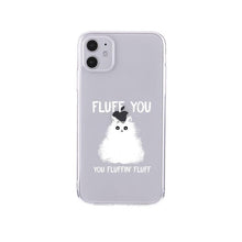 将图片加载到图库查看器，Cute Cartoons Black Cat Transparent Phone Cover For Iphone 14 14promax 14plus 13promax 13 12 11 Shockproof Clear Phone Case Adorable Soft Girls Print Cat Design Clear Cute Flexible Silicone Phone Case

