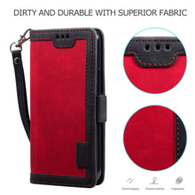 将图片加载到图库查看器，Luxury Magnetic Leather Flip Case For iPhone 14 13 12 Mini 11 Pro SE Card Holder Wallet Stand Cover Leather Wallet Flip Case Cover With Card And Cash Slot 360 Full Body Protection
