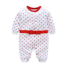 Load image into Gallery viewer, Modern Printed Jumpsuits Gentleman Autumn Long Sleeves Rompers Cotton Baby Clothes for Boys and Girls Outfits Style
