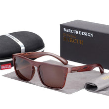 将图片加载到图库查看器，Luxury Polarized Imitation Wood Sunglasses for Men and Women  Retro Sunglasses Fashion Retro Style  Oculos de sol
