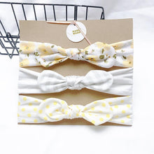 将图片加载到图库查看器，Baby Headbands For Newborn Hair Band Cute Baby Bow Flower Elastic Bow Headwear Kids Gifts Girl Hair Accessories
