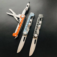Load image into Gallery viewer, Outdoor  pliers Multi-Functional Pliers Sleeveless Steel with Red wine pot Camping picnic Barbecue Kitchen EDC Appliances Tools

