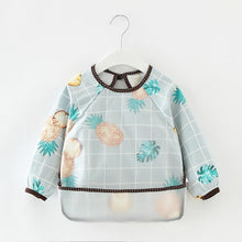 将图片加载到图库查看器，Modern Luxury NEW Baby Cute Cartoon Waterproof Long Sleeve Apron Baby  Feeding Bib for Children Baby and Kids
