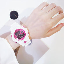Load image into Gallery viewer, Electroic Shock Digital Watch Unisex Sports Waterproof  Watch With LED Colorful Mode Wristwatch For  Men and woman
